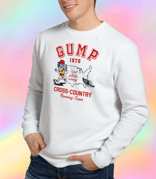 1976 Gump Cross Country Running Team Sweatshirt