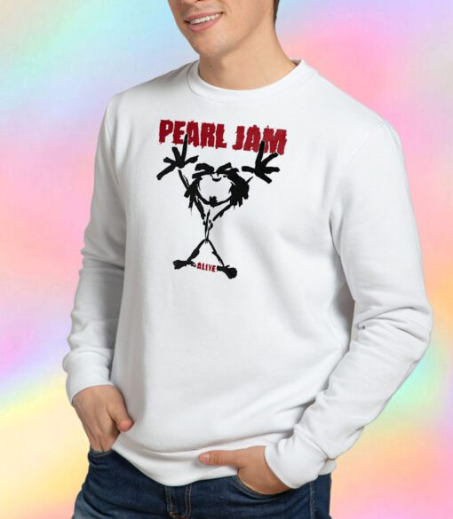 Alive Stickman Good Shape Ten Tour Rare Sweatshirt