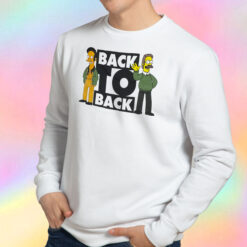 Back To Back Records Simpsons Sweatshirt