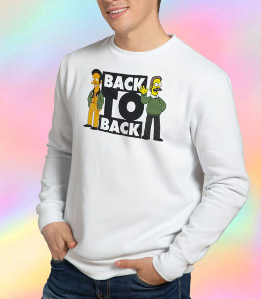 Back To Back Records Simpsons Sweatshirt