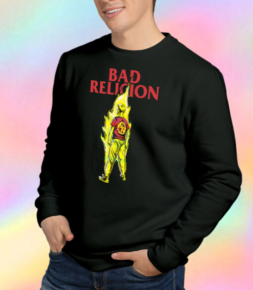 Bad Religion Suffer Boy On Fire Sweatshirt