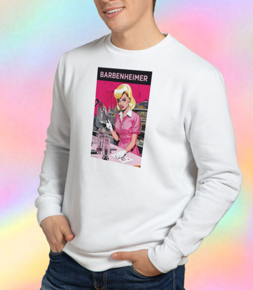 Barbenheimer Funny Meme Movie Sweatshirt