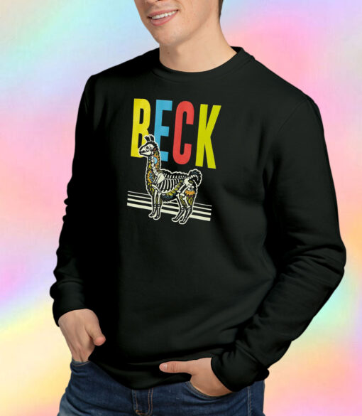 Beck Llama Skeleton Sweatshirt