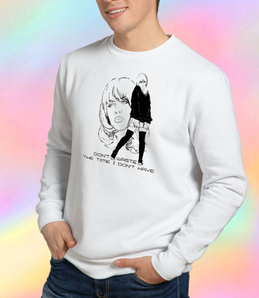 Billie Eilish Happier Than Ever Lyrics Boyfriend Fit Girls Sweatshirt