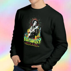 Bob Marley And The Wailers Catch A Fire Tracklist Sweatshirt