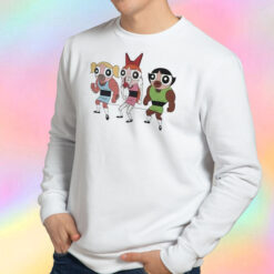 Buff Powerpuff Girls Fake Villain Male 90s Sweatshirt