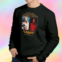 Carrie V3 Horror Movie Poster Sweatshirt