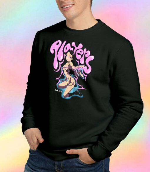 Coi Leray Players Anime Portrait Sweatshirt