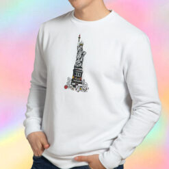Free Spirit Statue Of Liberty Sweatshirt