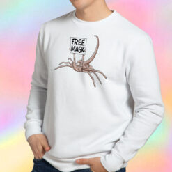 Funny Free Mask Alien Vs Predator Sweatshirt