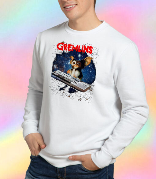 Gremlins Gizmo Playing Keyboard Sweatshirt