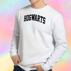 Hogwarts Fonts Logo Sweatshirt