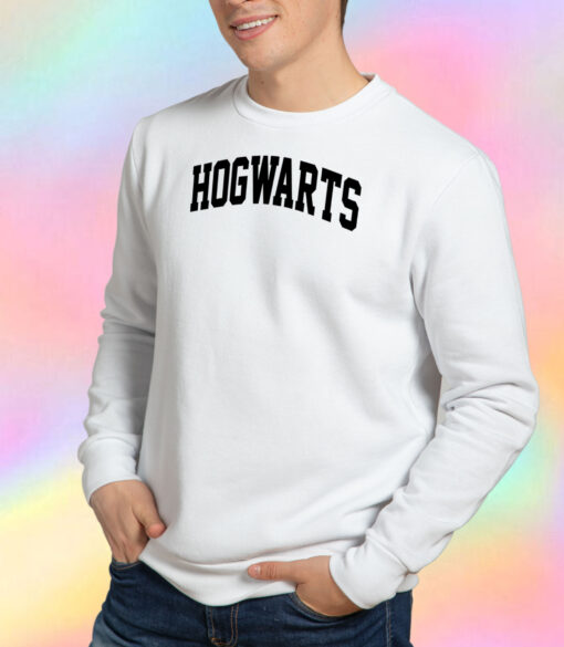 Hogwarts Fonts Logo Sweatshirt