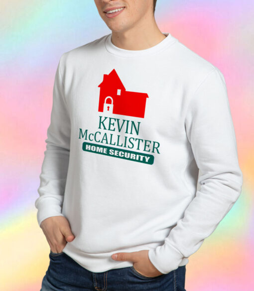 Home Alone Kevin McCallister Home Security Sweatshirt