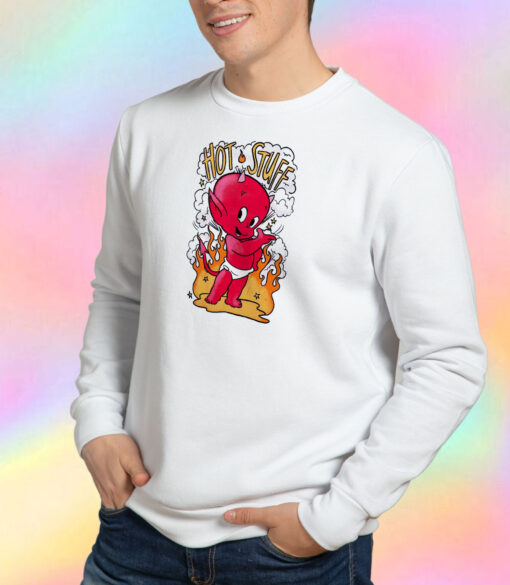 Hot Stuff The Little Devil Flames Sweatshirt