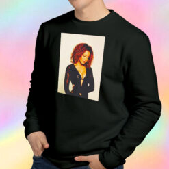 Janet Jackson Photoshoot Retro Sweatshirt