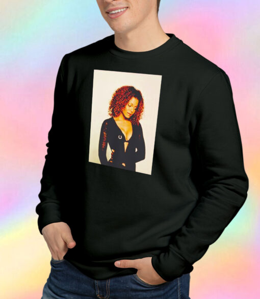 Janet Jackson Photoshoot Retro Sweatshirt