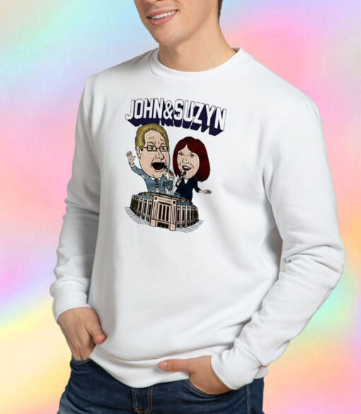 John And Suzyn Night Presented New York Yankees Nigh Sweatshirt