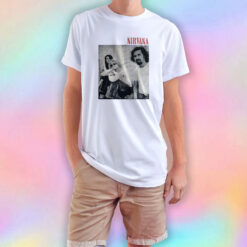 Nirvana Red Logo Band Vintage T Shirt