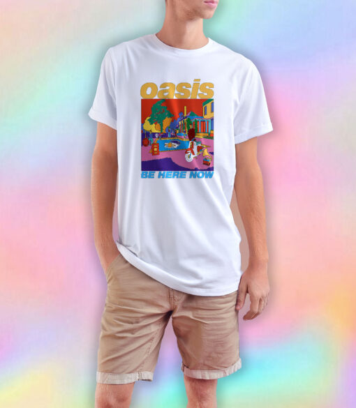 Oasis Organic Be Here Now T Shirt
