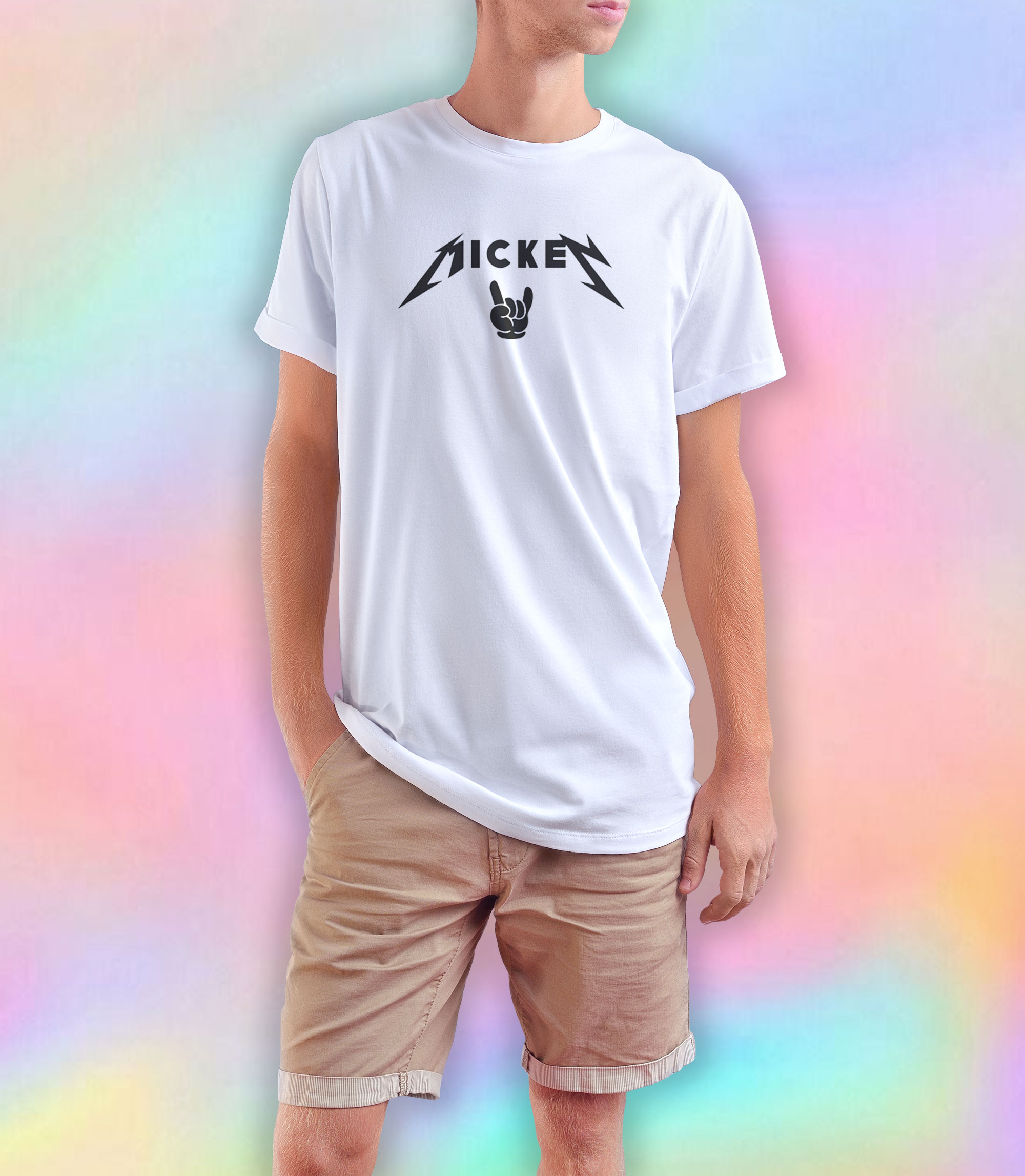 Get Buy Rock N Roll Mickey Mickey Hands Metallica T Shirt