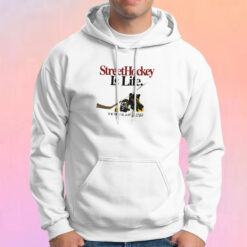 Vintage 1994 Street Hockey Is Life Single Stitch Hoodie