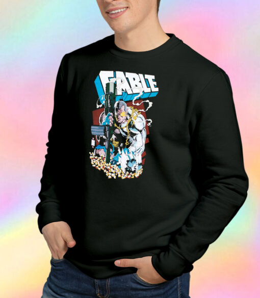 X Men Cable Shell Casing Sweatshirt