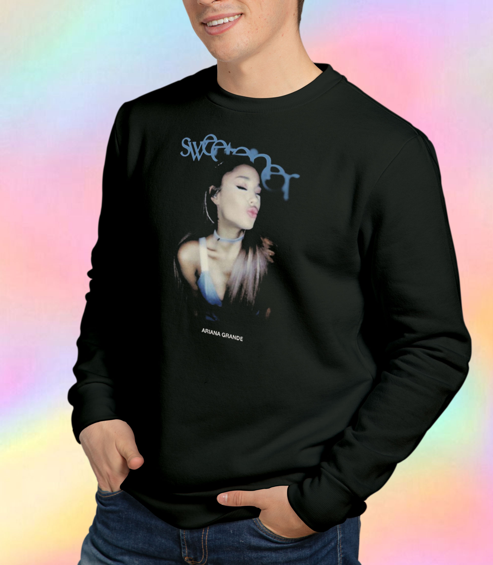 Ariana Grande Sweetener Kiss Girls T-Shirt