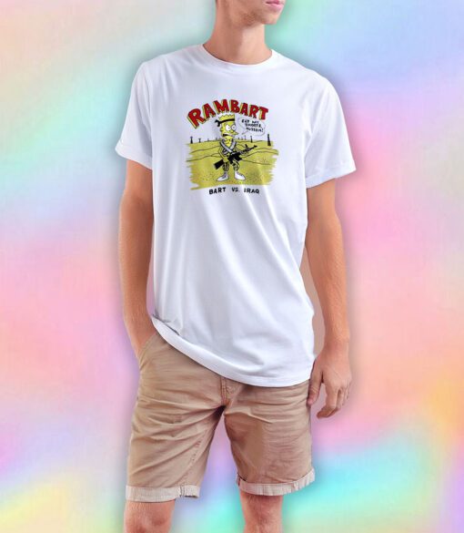 Bart Rambart Eat My Shorts Husein T Shirt