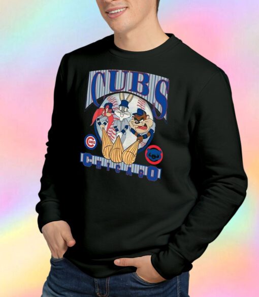 Chicago Cubs Mlb 1993 Looney Tunes Vintage Sweatshirt