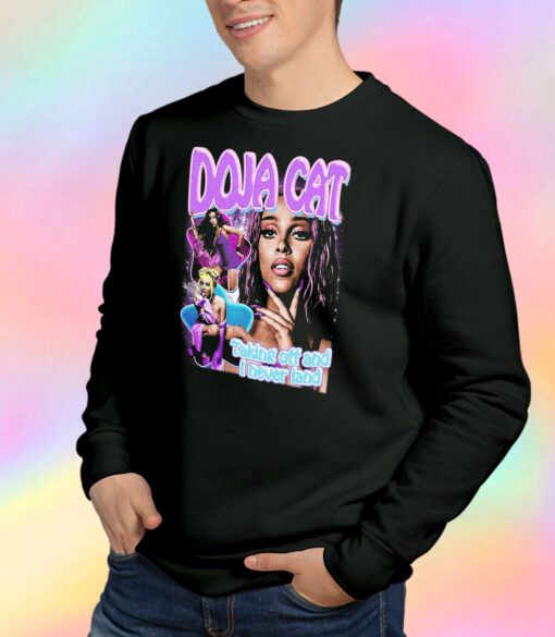 Doja Cats Taking Off And I Never Land Retro Sweatshirt
