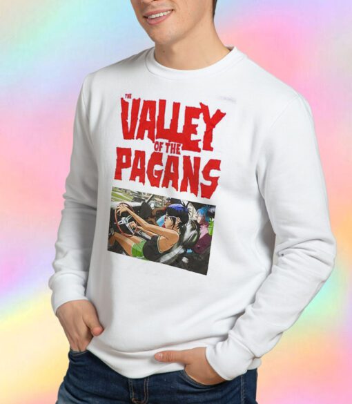 Gorillaz The Valley of the Pagans Dip Dye Sweatshirt