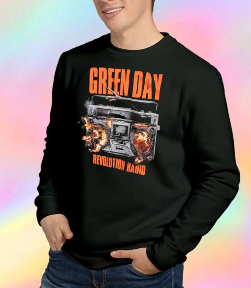 Green Day Revolution Radio Album Sweatshirt