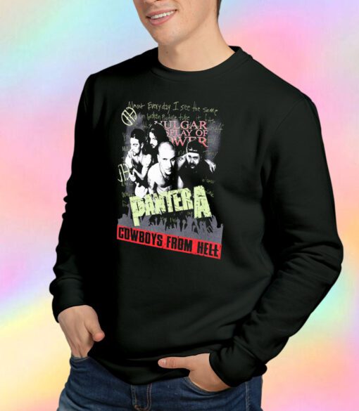 Pantera Cowboys From Hell Vintage Sweatshirt