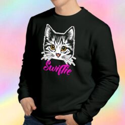 Taylor White Cat Swiftie Sweatshirt