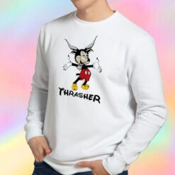 Thrasher Magazine Mouse Goat Sweatshirt