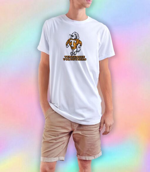 Vintage Tennessee Vols Mascot Logo T Shirt