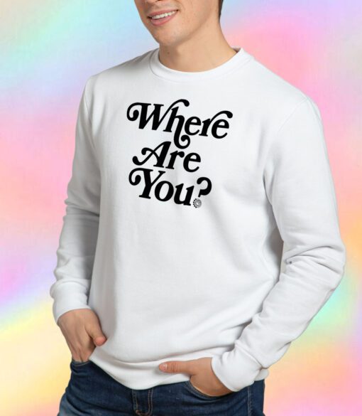 Where Are You Blink 182 Sweatshirt