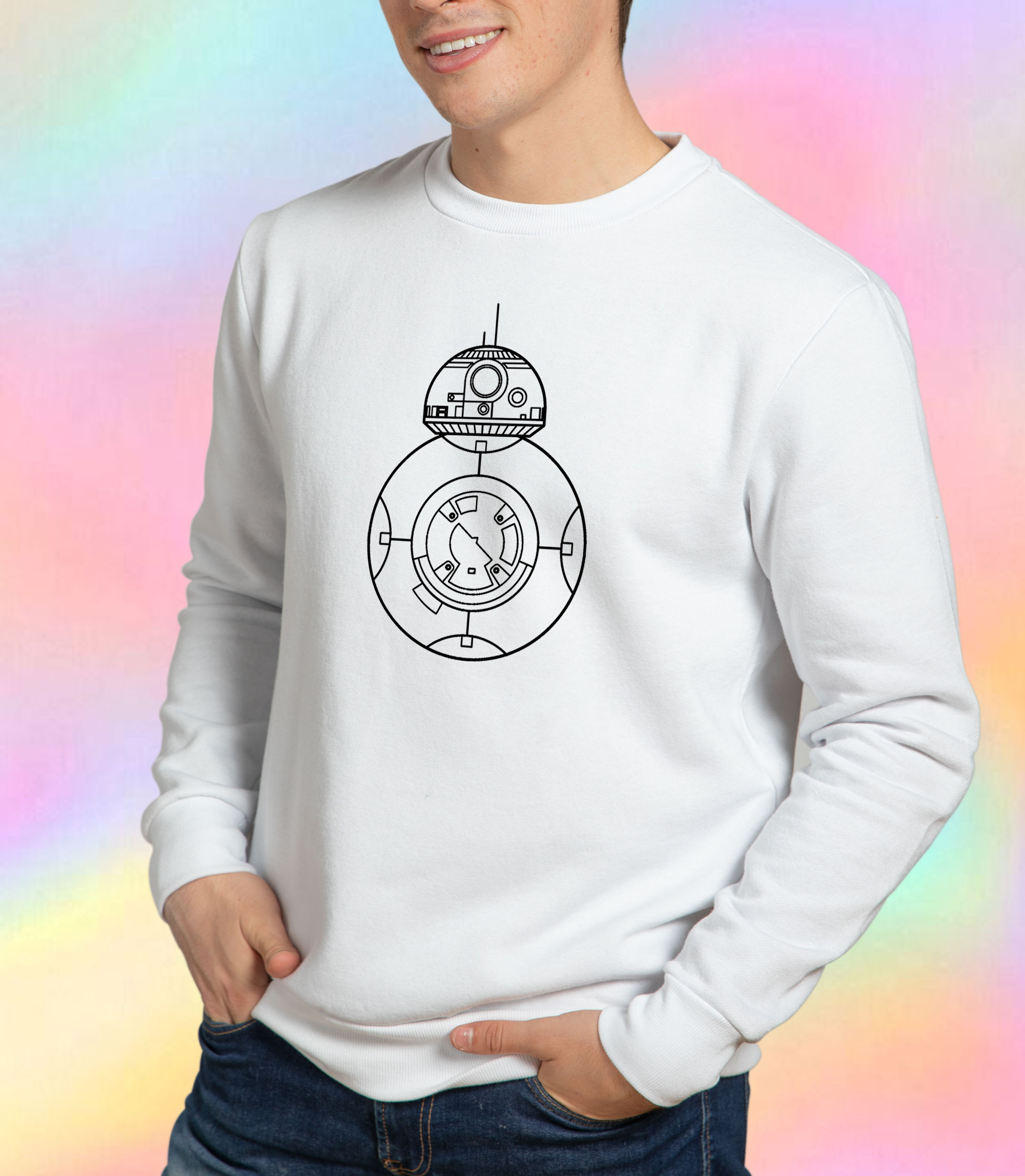 BB 8 Droid Sweatshirt.jpeg