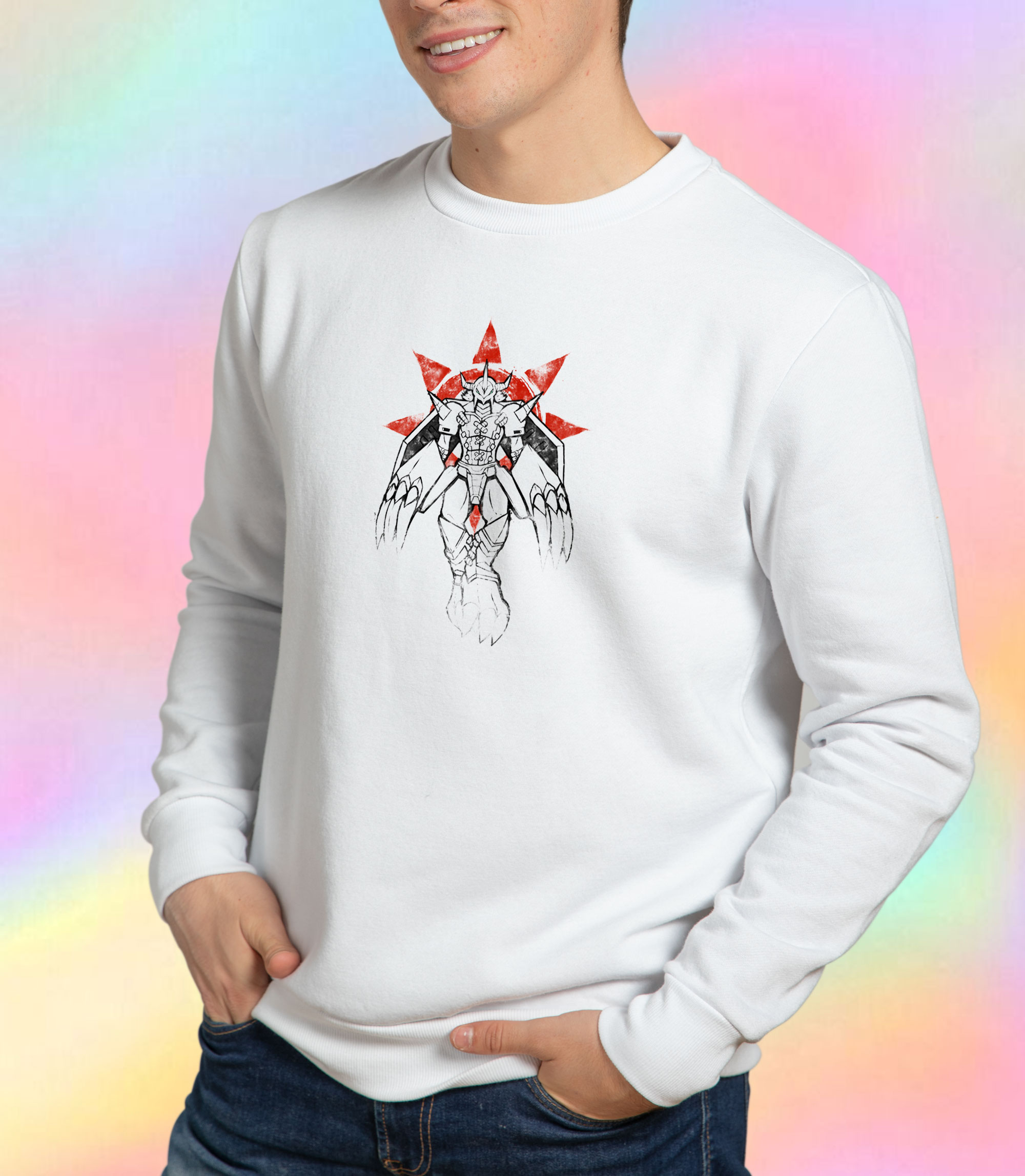 Graffiti Warrior of Courage Sweatshirt.jpeg