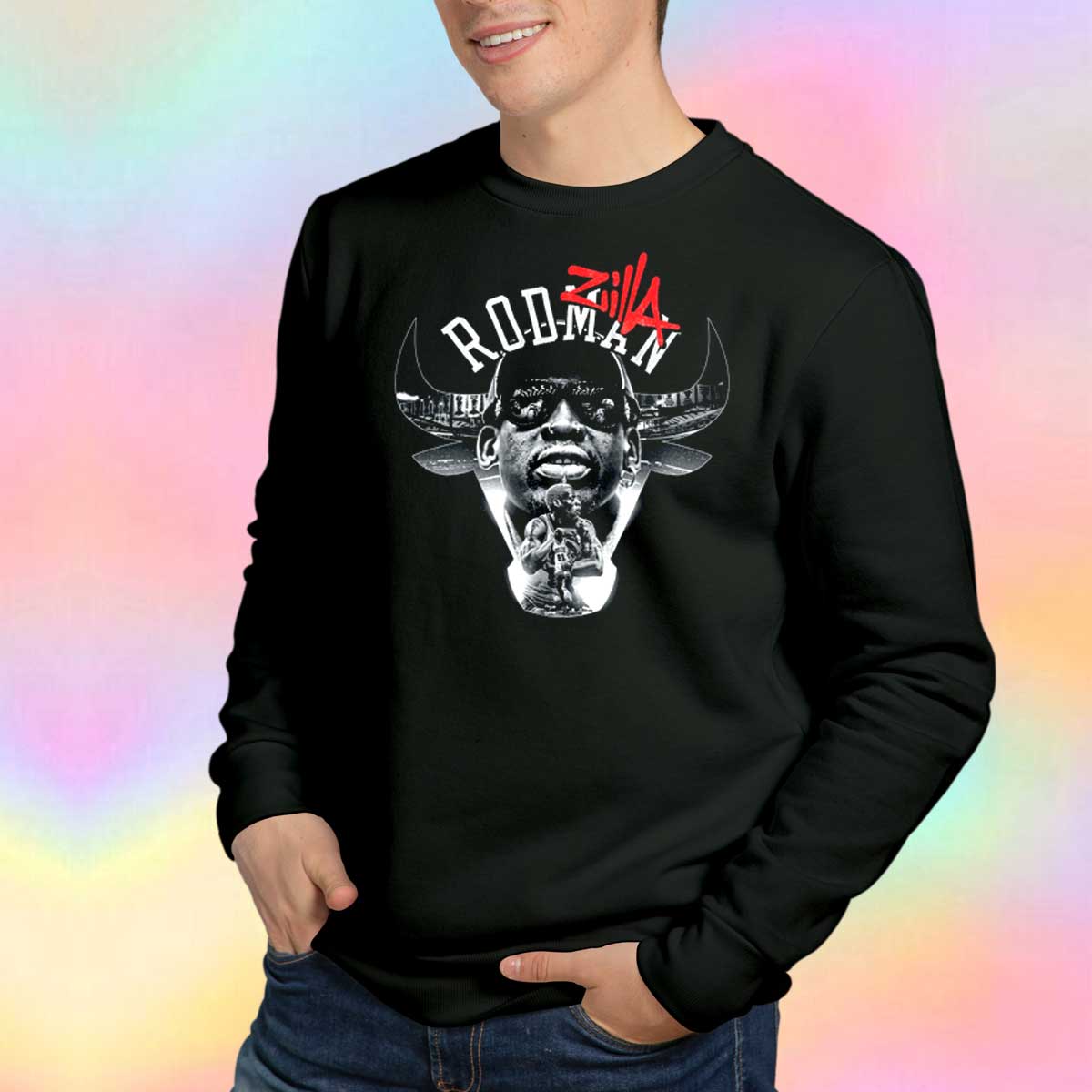 Rodman zila tee Sweatshirt.jpg